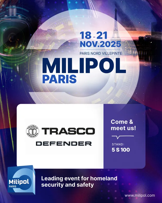 Wir freuen uns auf Ihren Besuch am DEFENDER-Stand – Halle 5, Stand S 100.